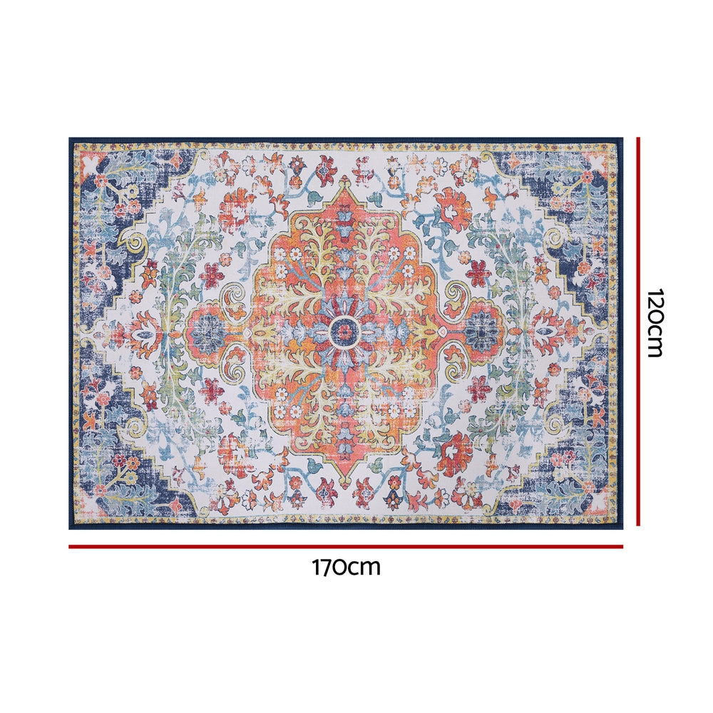 Artiss Floor Rug 120X170cm Large Washable Geometric Area Rug Modern Carpet Mat - Homecoze