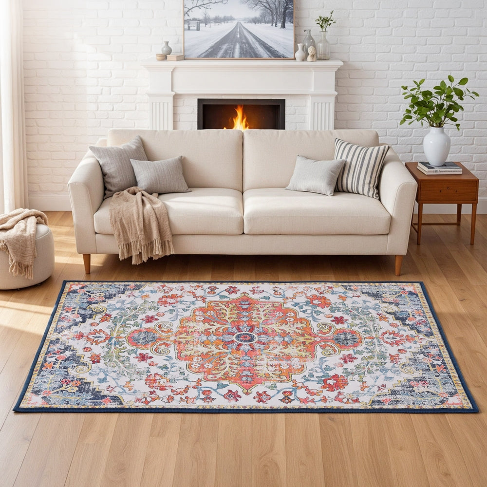 Artiss Floor Rug 120X170cm Large Washable Geometric Area Rug Modern Carpet Mat - Homecoze
