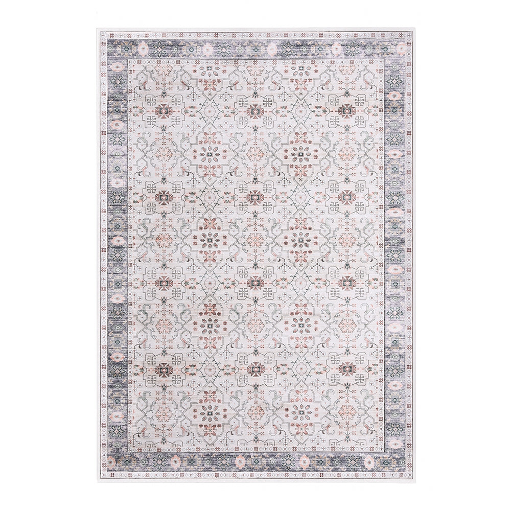 Artiss Washable Floor Rug 200x290cm Large Area Rug Modern Living Room Carpet - Homecoze