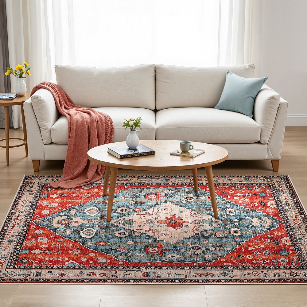 Artiss Floor Rug 160X230cm Large Washable Area Rug Modern Living Room Carpet Mat - Homecoze