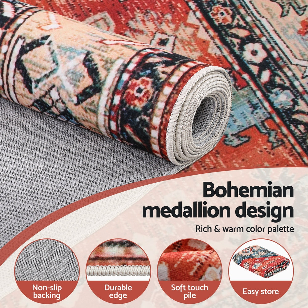 Artiss Floor Rug 200X290cm Large Washable Area Rug Modern Living Room Carpet Mat - Homecoze