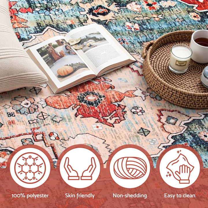 Artiss Floor Rug 200X290cm Large Washable Area Rug Modern Living Room Carpet Mat - Homecoze