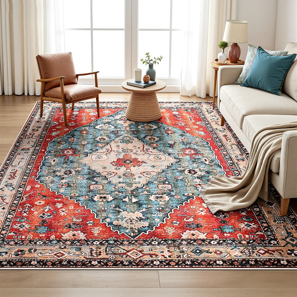 Artiss Floor Rug 200X290cm Large Washable Area Rug Modern Living Room Carpet Mat - Homecoze