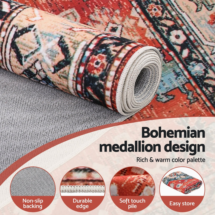 Artiss Floor Rug 240X340cm Large Washable Area Rug Modern Living Room Carpet Mat - Homecoze