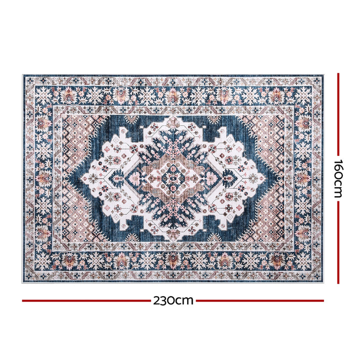 Artiss Floor Rug 160X230cm Large Washable Persian Area Rug Living Room Carpet - Homecoze