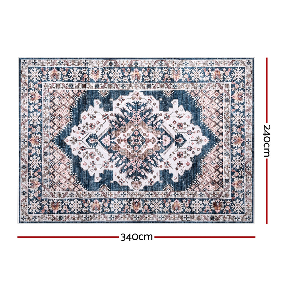 Artiss Floor Rug 240x340cm Large Washable Persian Area Rug Living Room Carpet - Homecoze