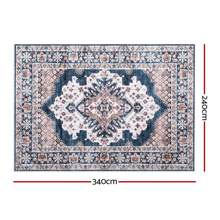 Artiss Floor Rug 240x340cm Large Washable Persian Area Rug Living Room Carpet - Homecoze