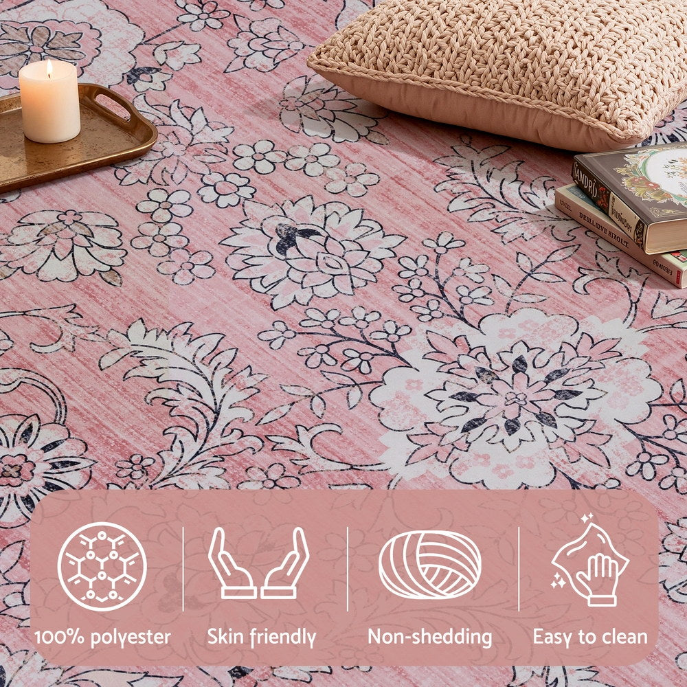 Artiss Floor Rug 160X230cm Large Washable Area Rug Vintage Living Room Carpet - Homecoze