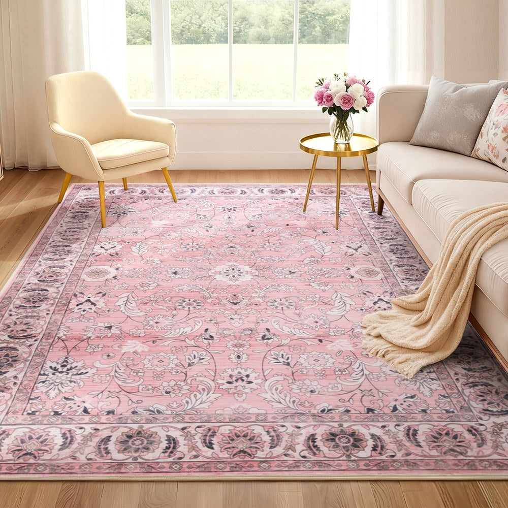 Artiss Floor Rug 200X290cm Large Washable Area Rug Vintage Living Room Carpet - Homecoze