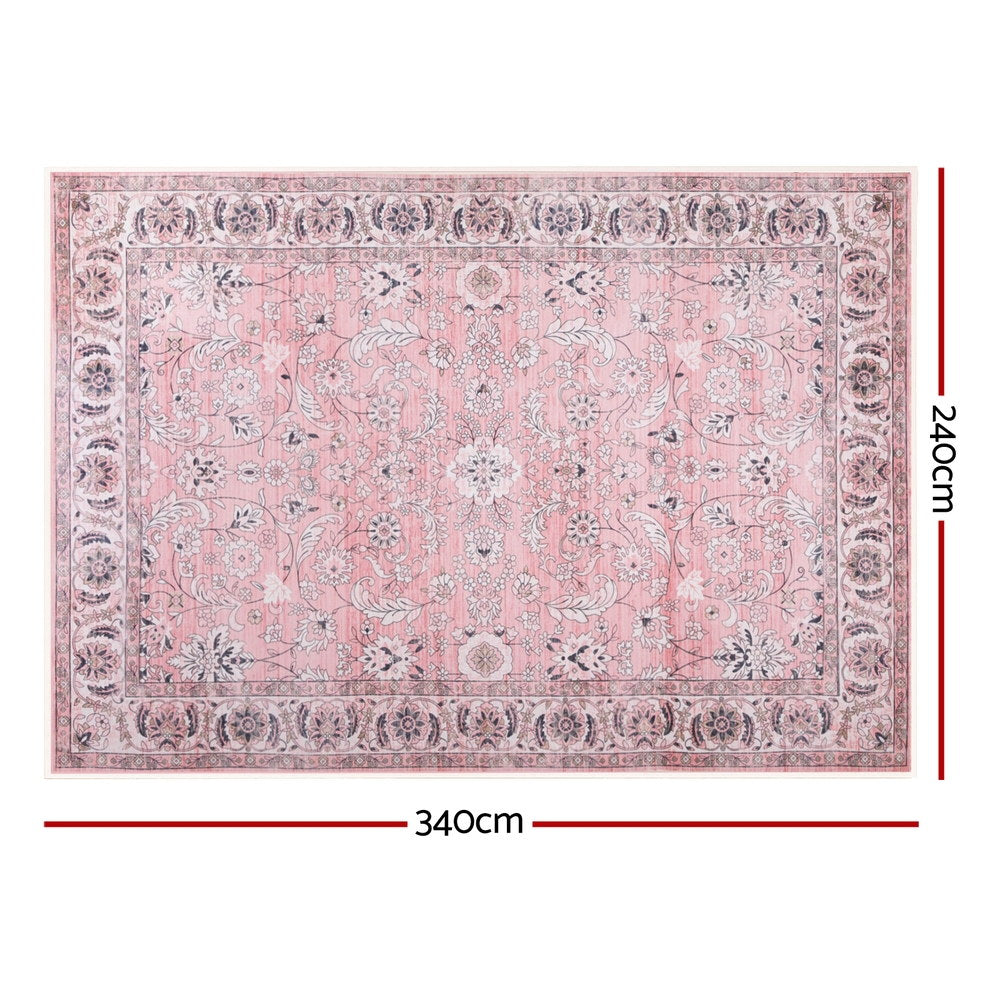 Artiss Floor Rug 240X340cm Large Washable Area Rug Vintage Living Room Carpet - Homecoze