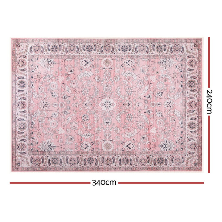 Artiss Floor Rug 240X340cm Large Washable Area Rug Vintage Living Room Carpet - Homecoze
