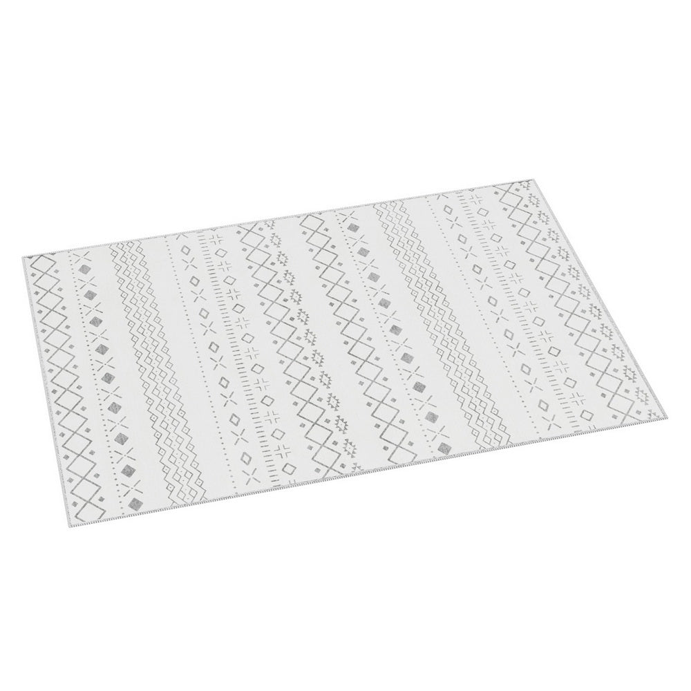 Artiss Rug 200x290cm Area Rug Washable Mat Large Carpet Soft Short Pile Una - Homecoze