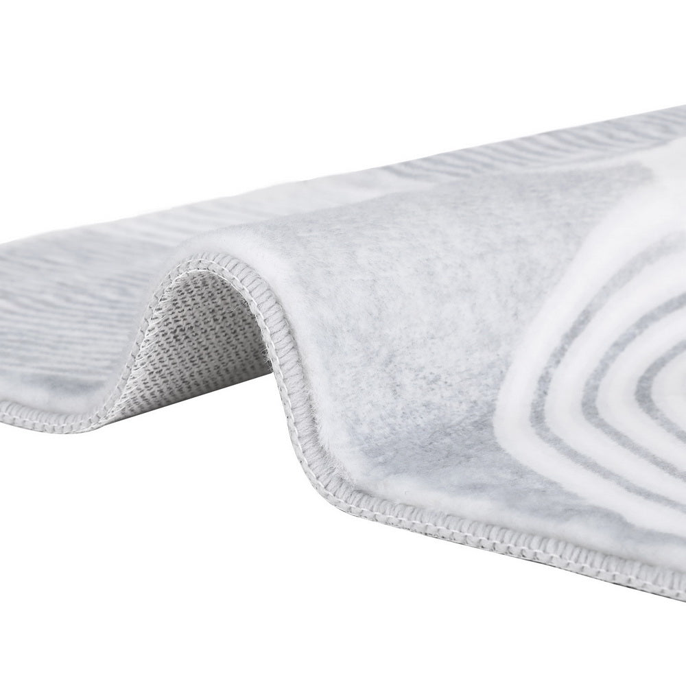 Artiss Rug 120x160cm Area Rug Washable Mat Large Carpet Faux Rabbit Fur Cyril - Homecoze