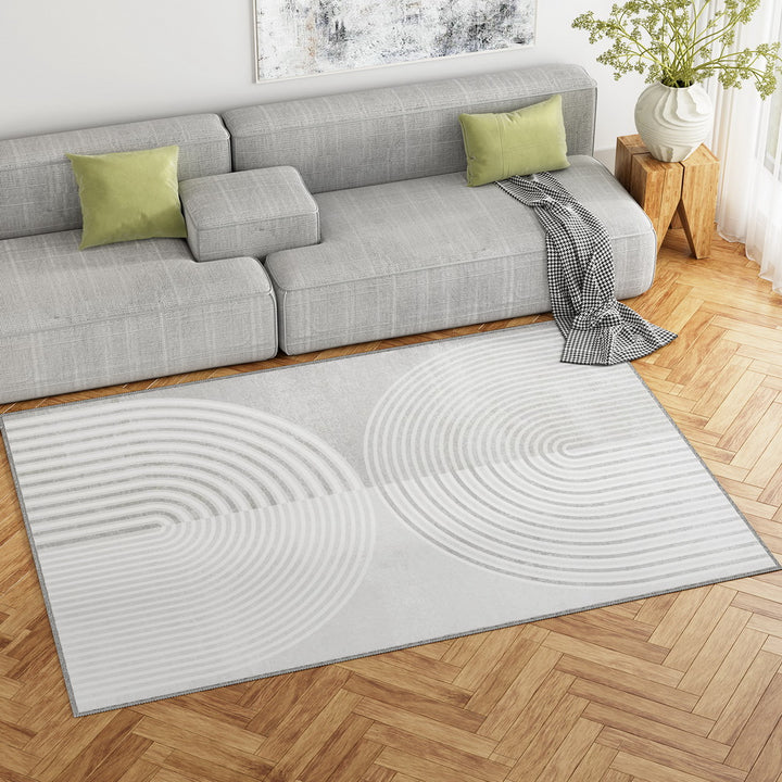 Artiss Rug 160x230cm Area Rug Washable Mat Large Carpet Faux Rabbit Fur Cyril - Homecoze