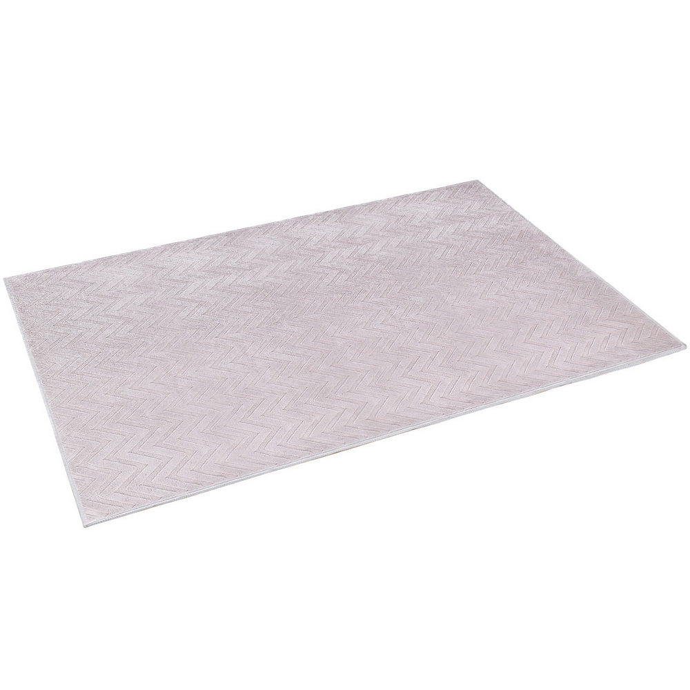 Artiss Rug 200x290cm Area Rug Washable Mat Large Carpet Microfiber Ripple - Homecoze