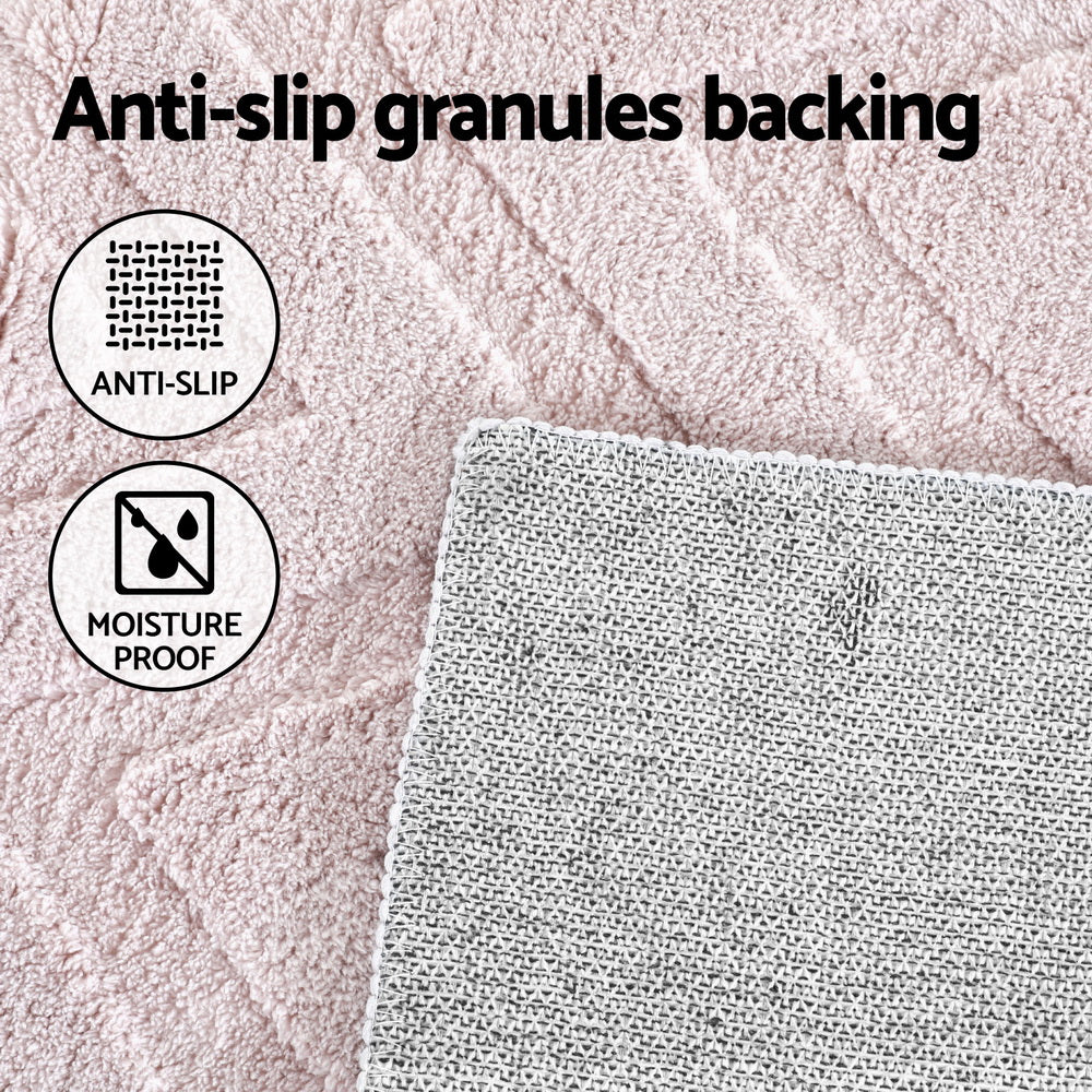 Artiss Rug 200x290cm Area Rug Washable Mat Large Carpet Microfiber Ripple - Homecoze