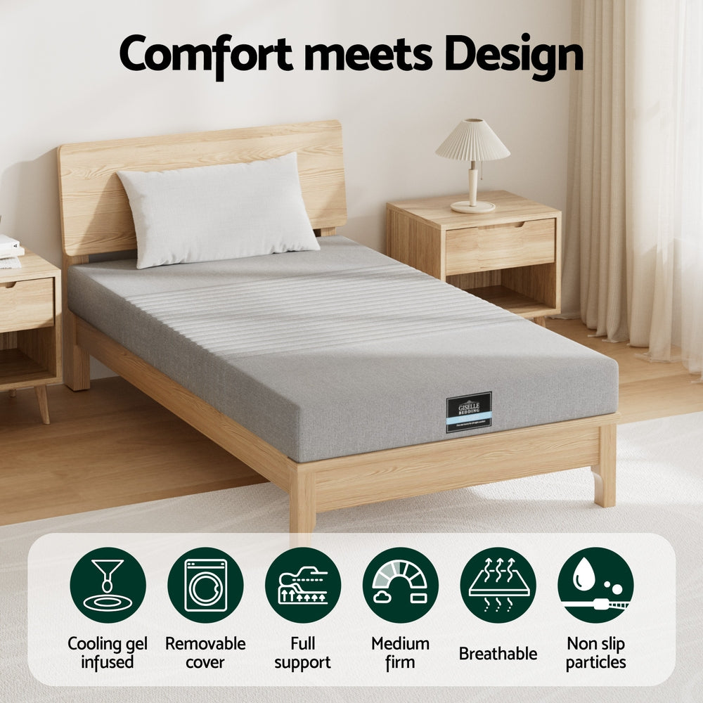 Moona (King Single) Memory Foam Mattress | 15cm - Homecoze