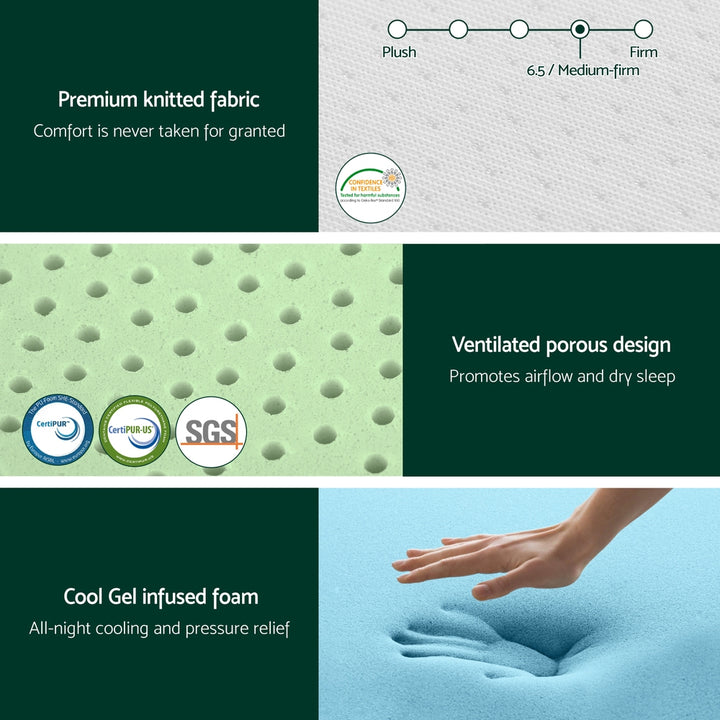 Virella (Double) Memory Foam Mattress | 18cm - Homecoze