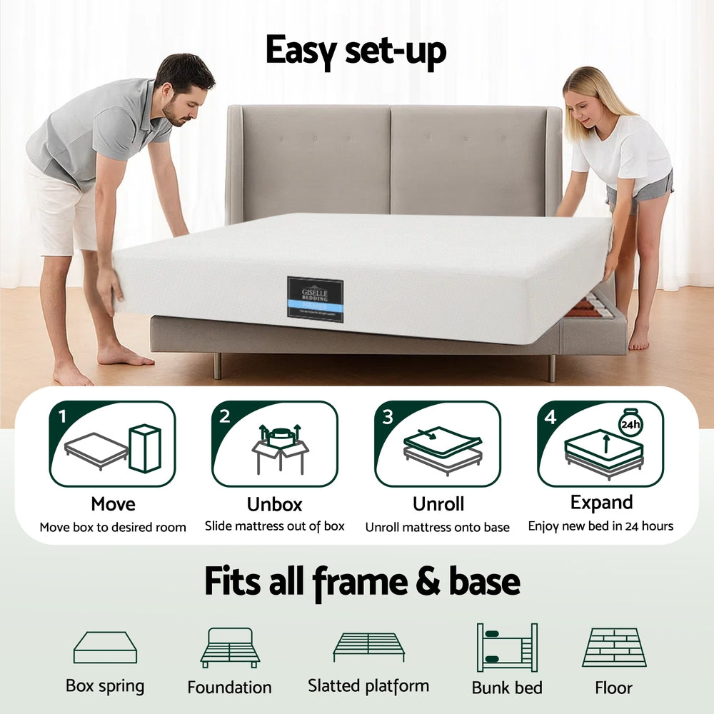 Virella (King) Memory Foam Mattress | 18cm - Homecoze