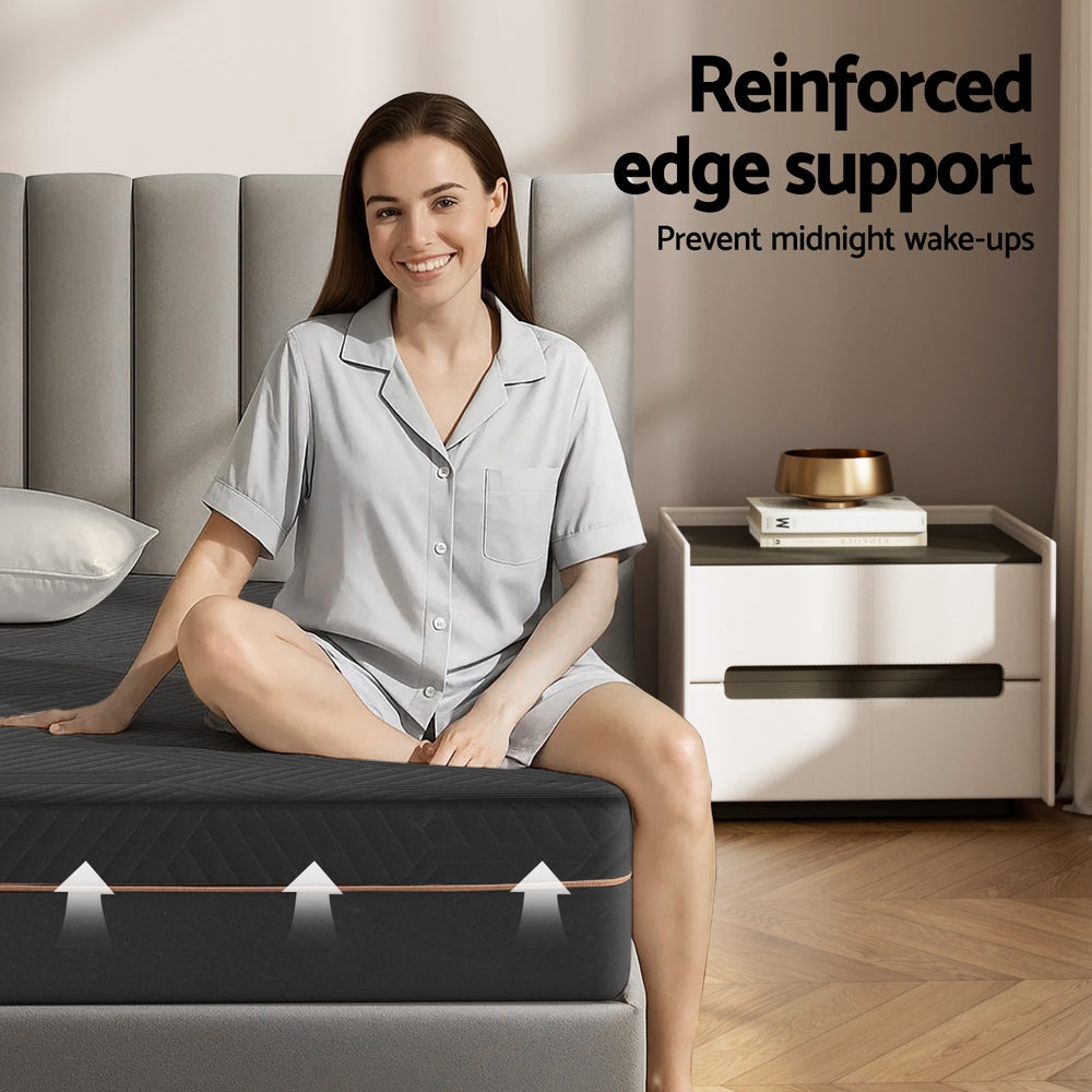 Void (King Single) Cool Gel Memory Foam Mattress – 18cm - Homecoze