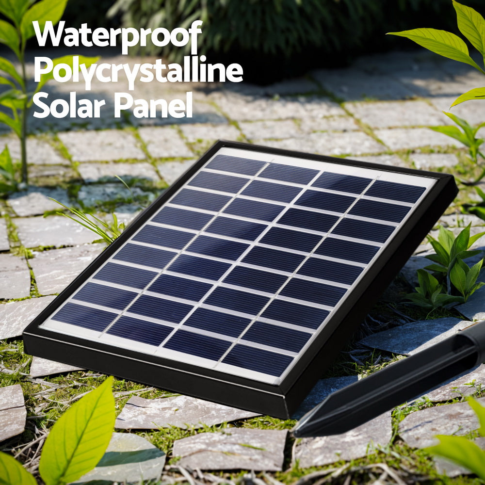 Solar Cascading Water Fountain with LED Light 80cm - Homecoze