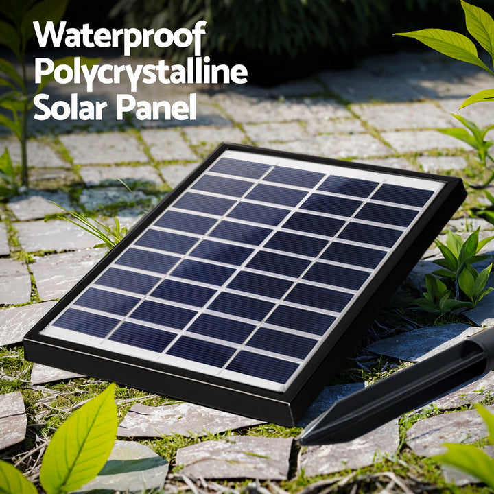 Solar Powered Water Fountain Wall Mount & Free Standing 80cm