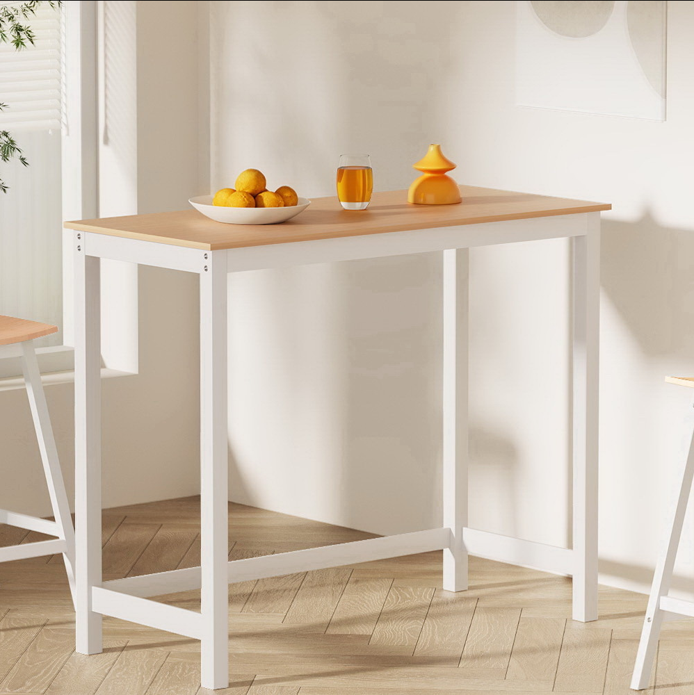 Ella Slimline Kitchen Bar Table - White