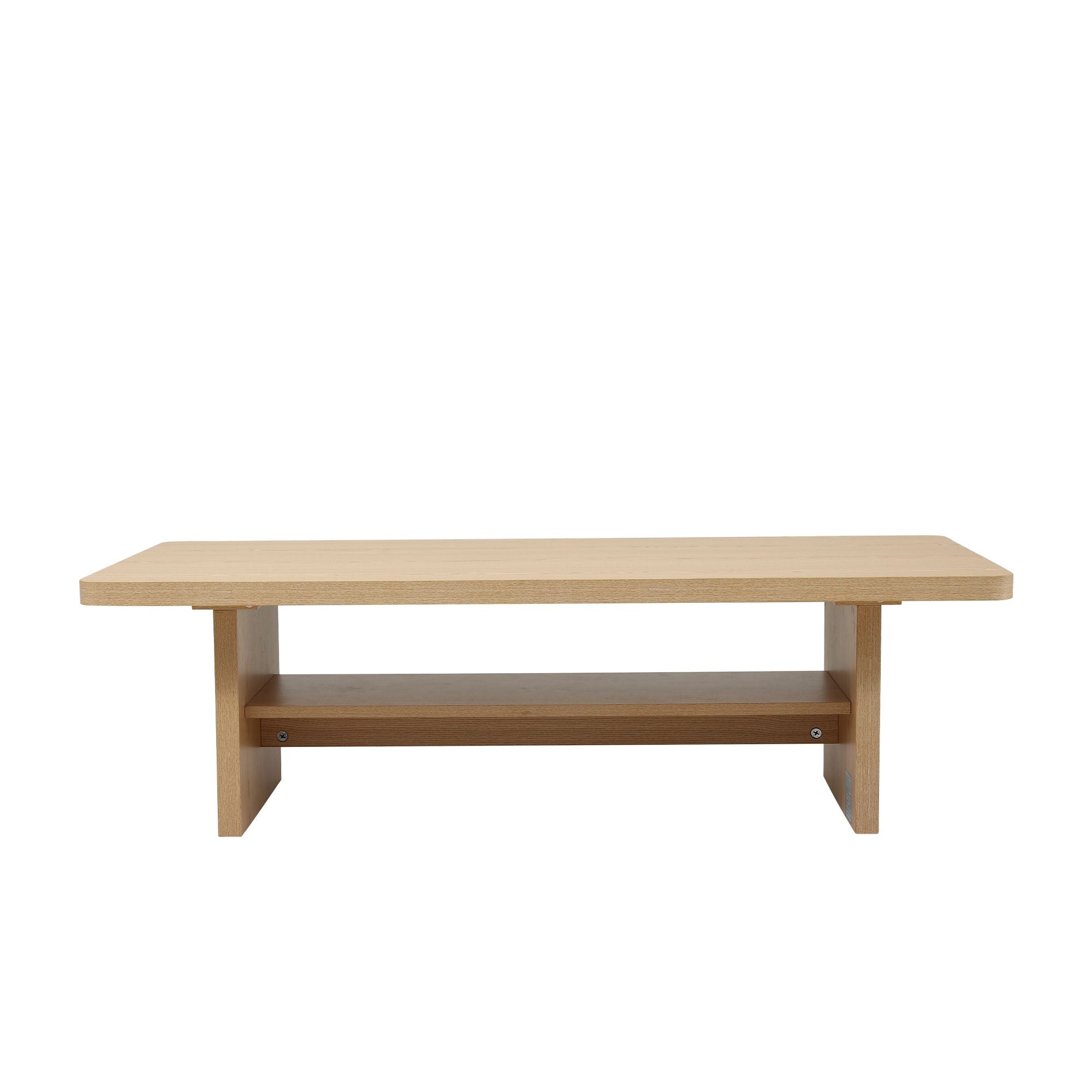 Baxter Coffee Table with Shelf 110cm – Pine
