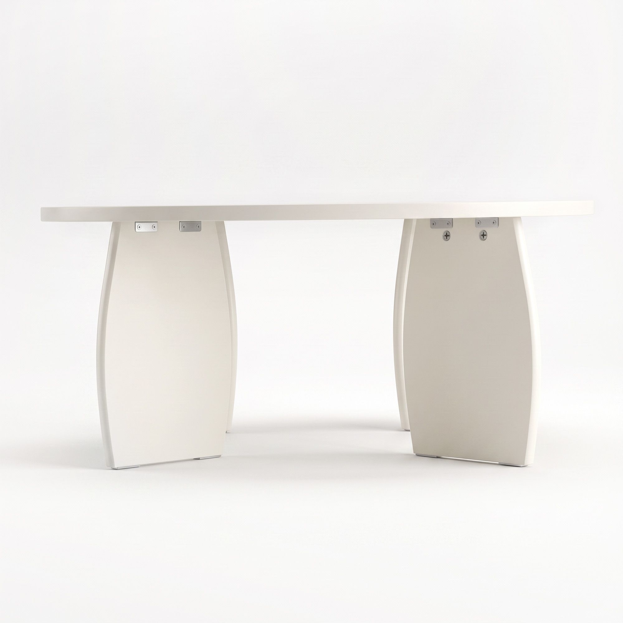 Mirelle Round Coffee Table 78cm – Cream White