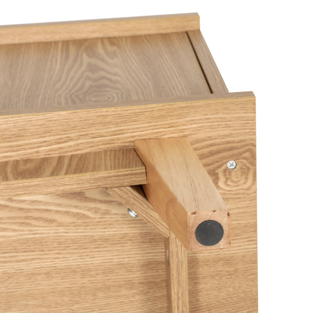 Modern Pine Wood Style TV Cabinet Entertainment Unit 140CM - Homecoze