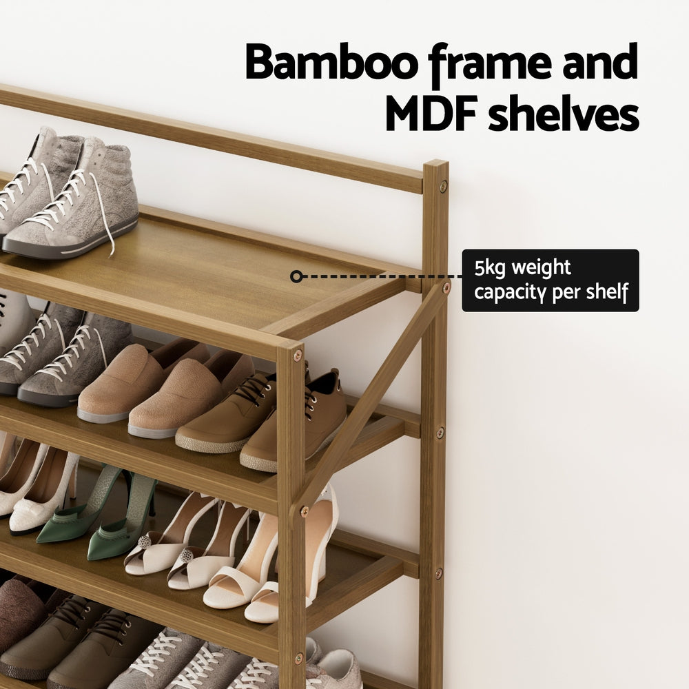 Artiss Shoe Rack 6-tier 18 Pairs Foldable - Homecoze