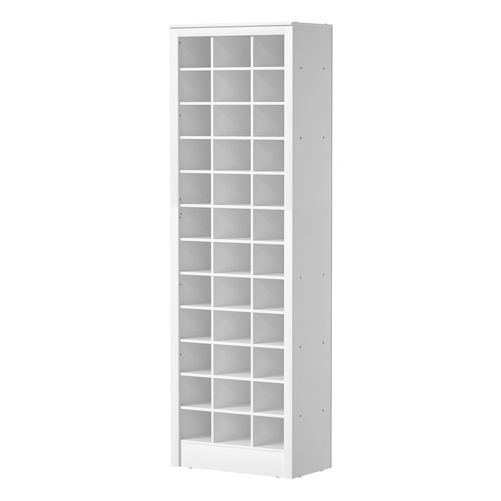 Artiss Shoe Rack 12-tier 36 Pairs Storage White - Homecoze