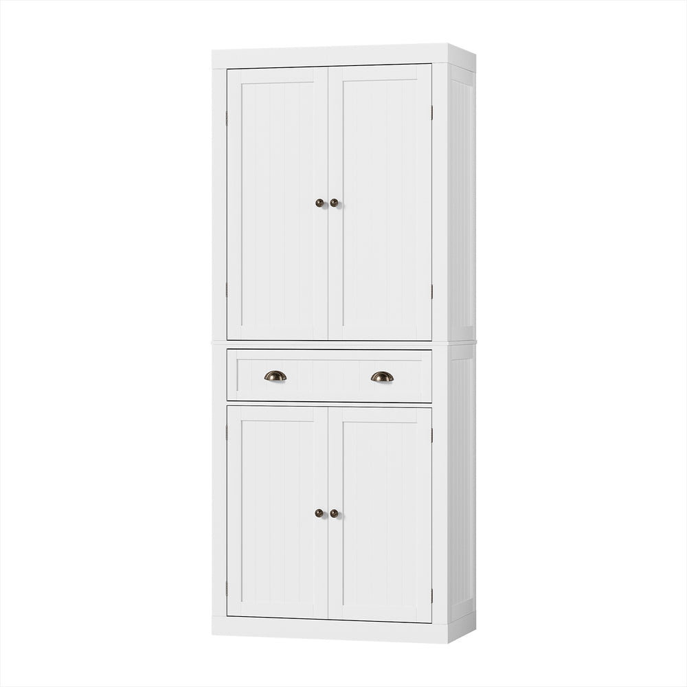 Buffet Sideboard Storage Cupboard - White - Homecoze