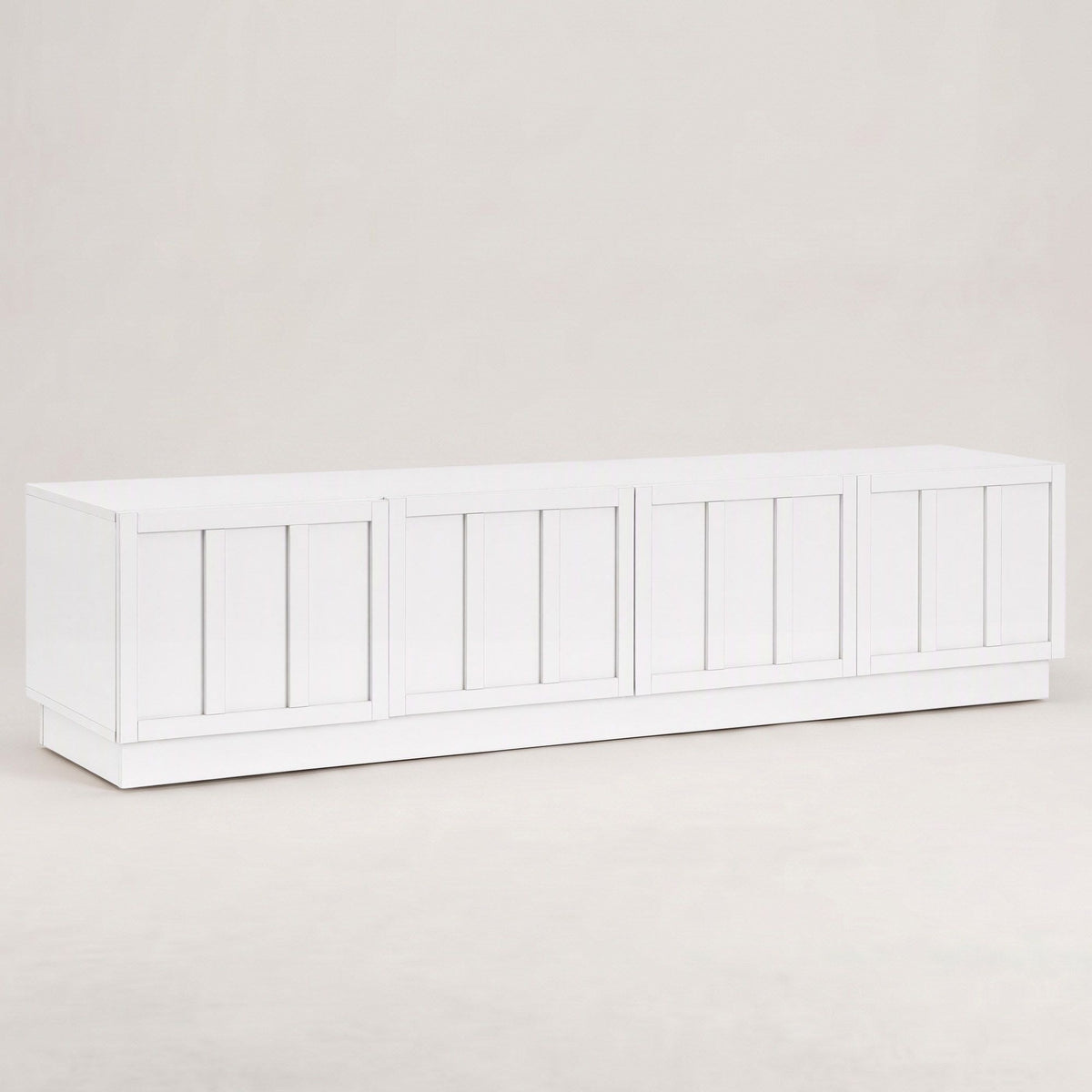 Elysia Shaker-Style TV Unit 180cm – White