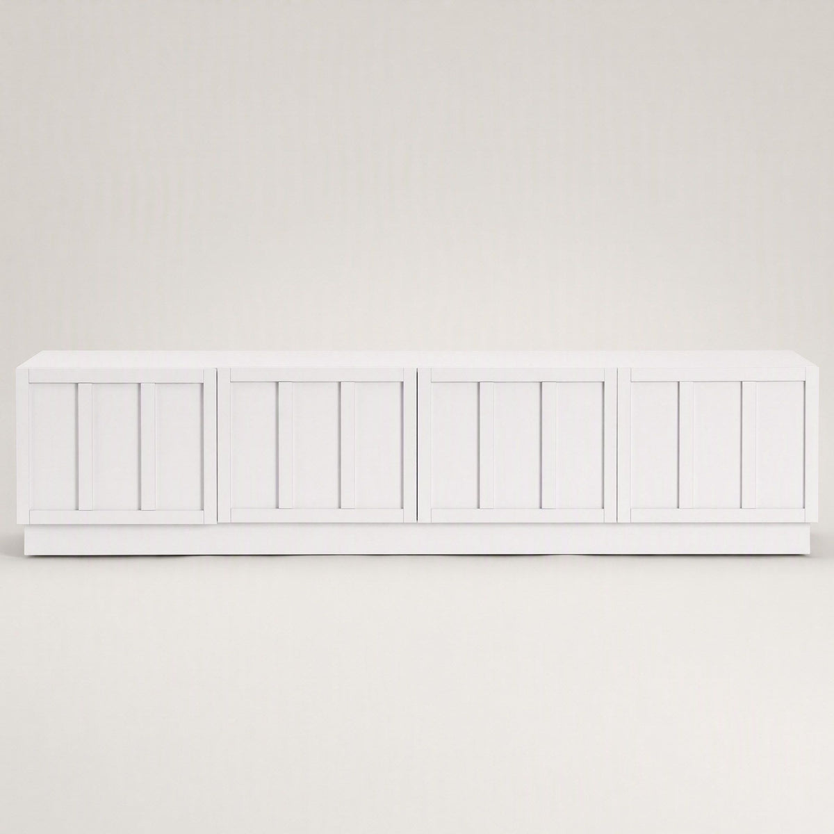 Elysia Shaker-Style TV Unit 180cm – White