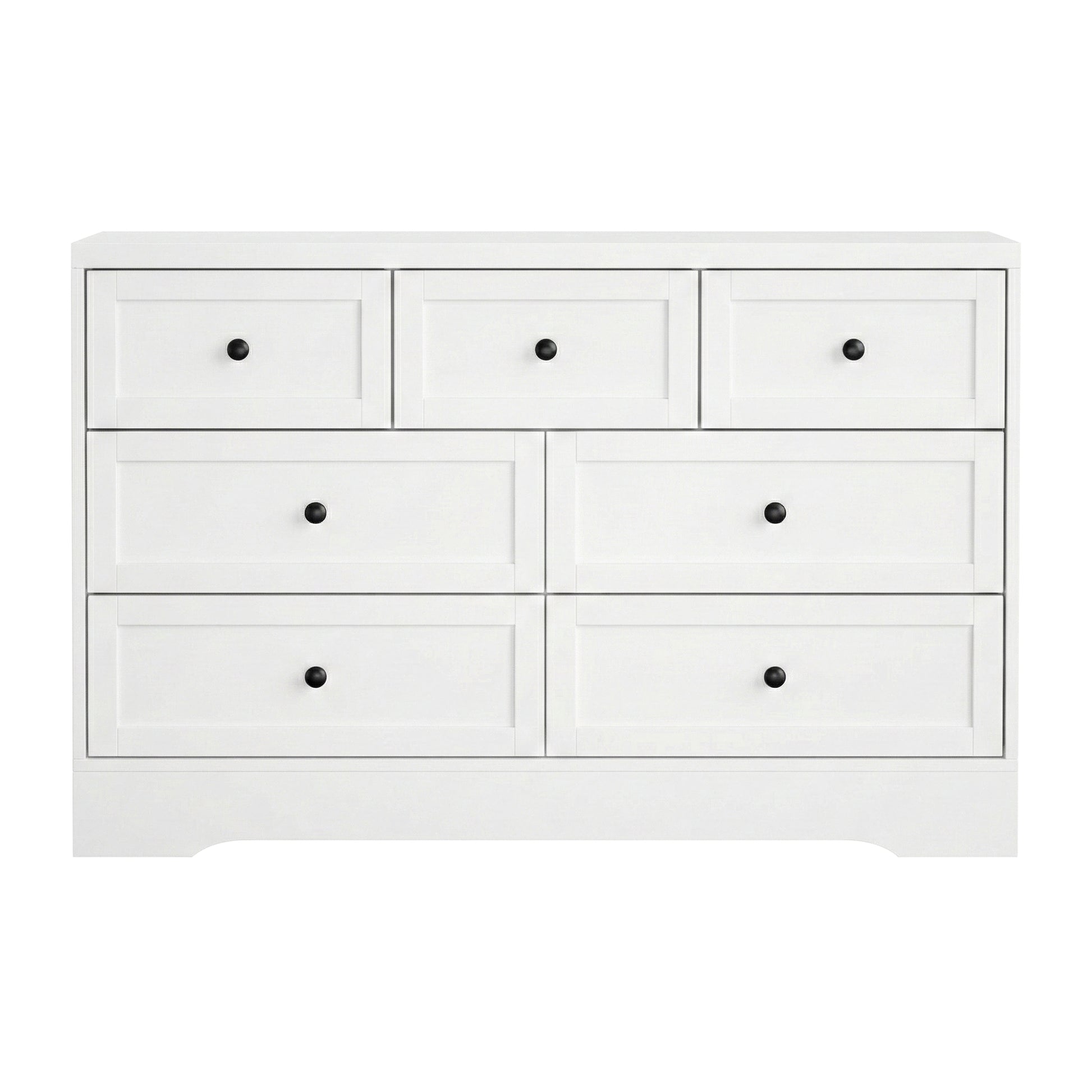 Kade Dresser Chest of Drawers – White - Homecoze