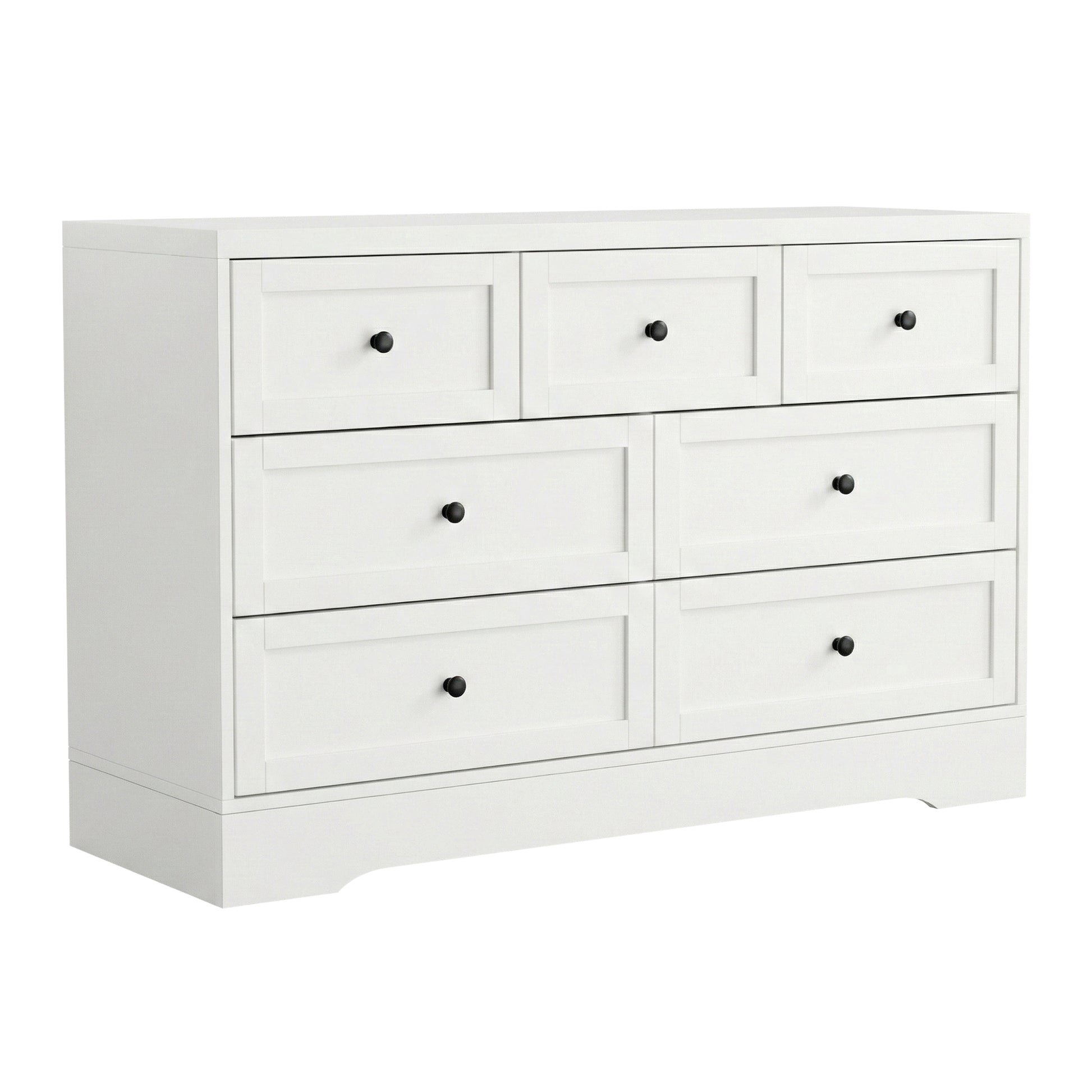Kade Dresser Chest of Drawers – White - Homecoze
