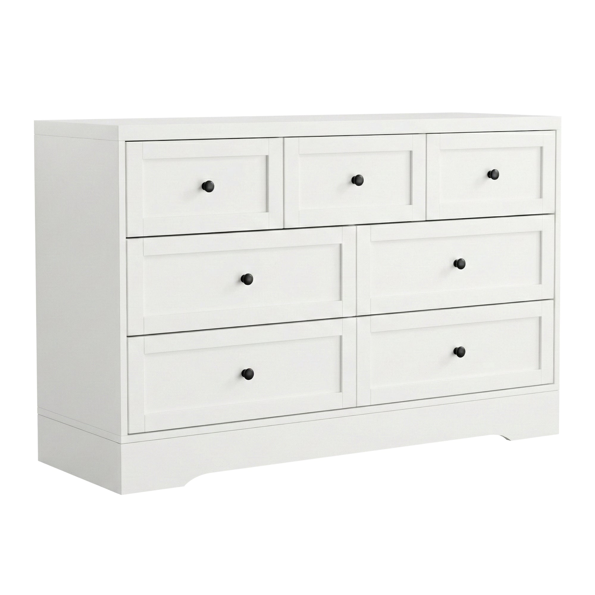 Kade Dresser Chest of Drawers – White - Homecoze