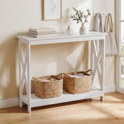 Georgia 2-Tier Console Table – White