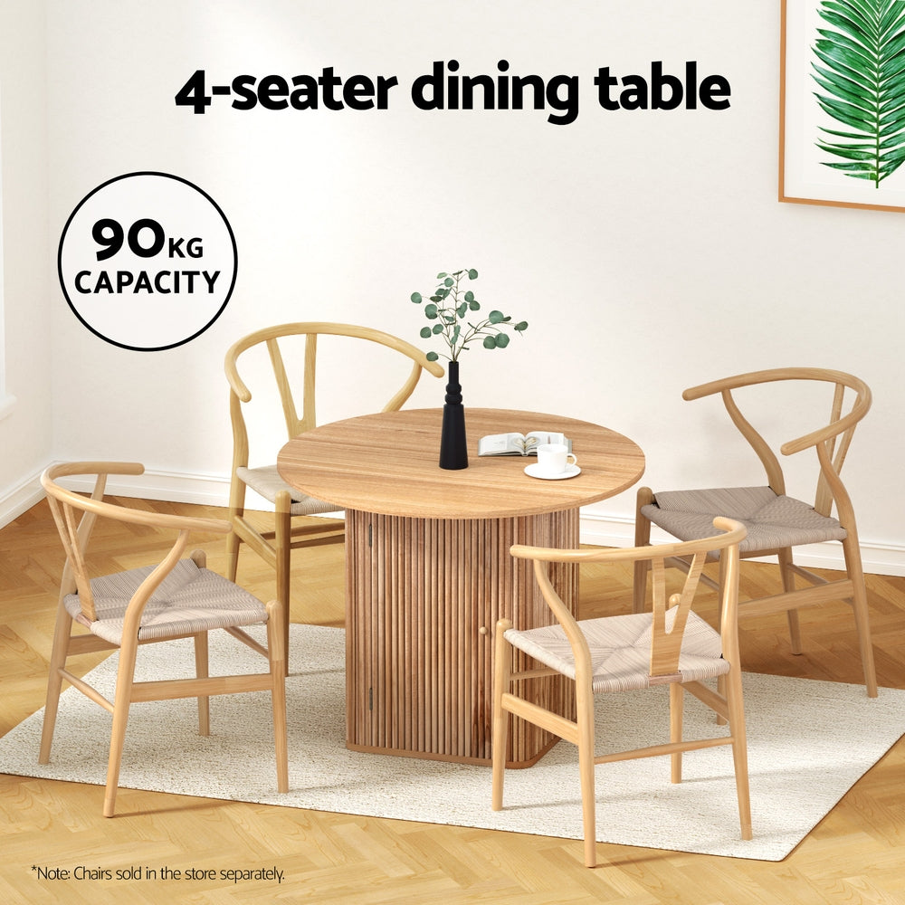 1M Artiss Dining Table Storage Base - Homecoze