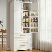 Artiss Buffet Sideboard Cabinet Pantry Kitchen Storage Cupboard Drawers Doors - Homecoze