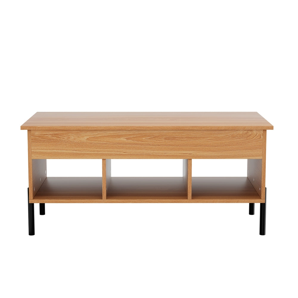 Artiss Coffee Table Lift-top Oak - Homecoze