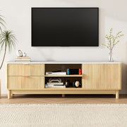 Artiss TV Unit Entertainment Unit Storage Drawer Shelf 150cm Pine - Homecoze