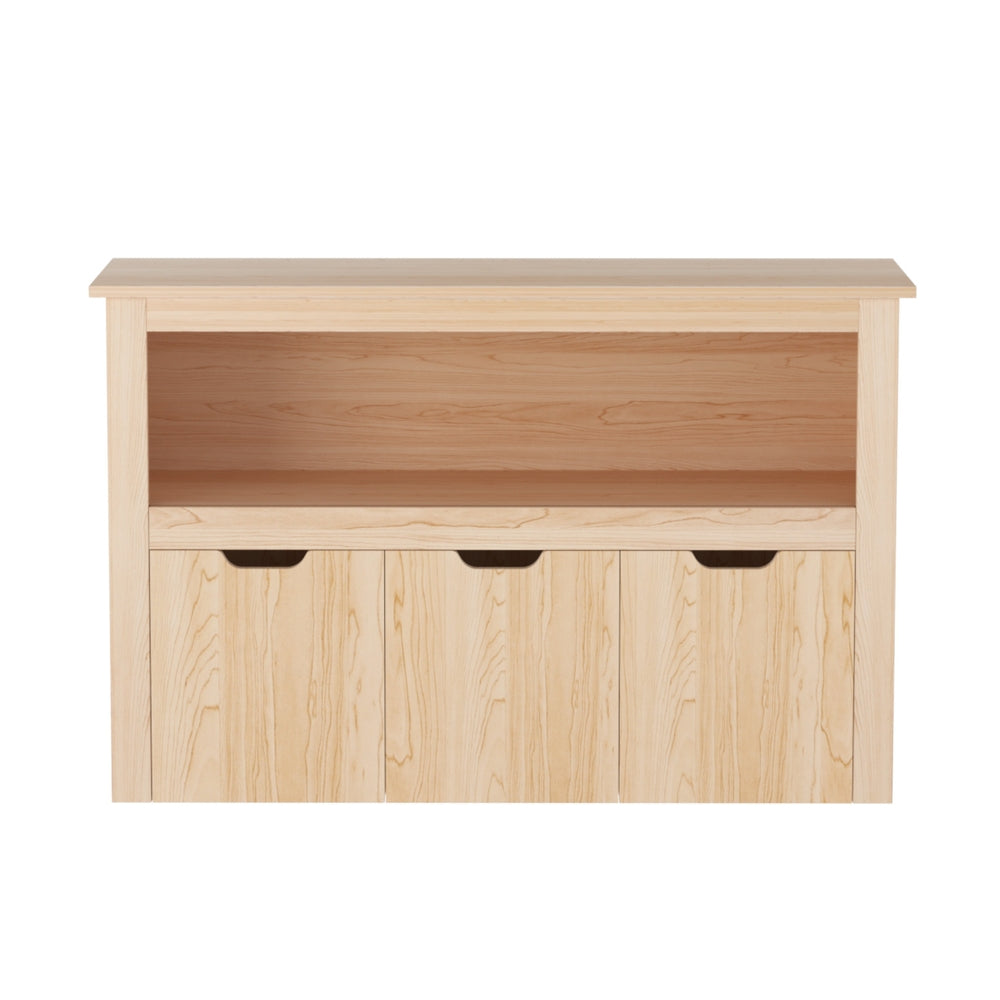 Keezi Kids Bookshelf 3 Drawers Storage Children Bookcase Toy Organiser Display Wooden - Homecoze