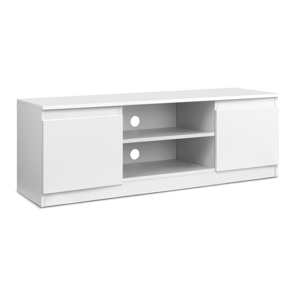 White Entertainment Unit 120cm - Homecoze
