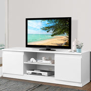 White Entertainment Unit 120cm - Homecoze