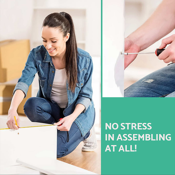 Over-Toilet Bathroom Storage Cabinet - White - Homecoze