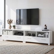 Brooks Modular TV Unit 180cm – White - Homecoze