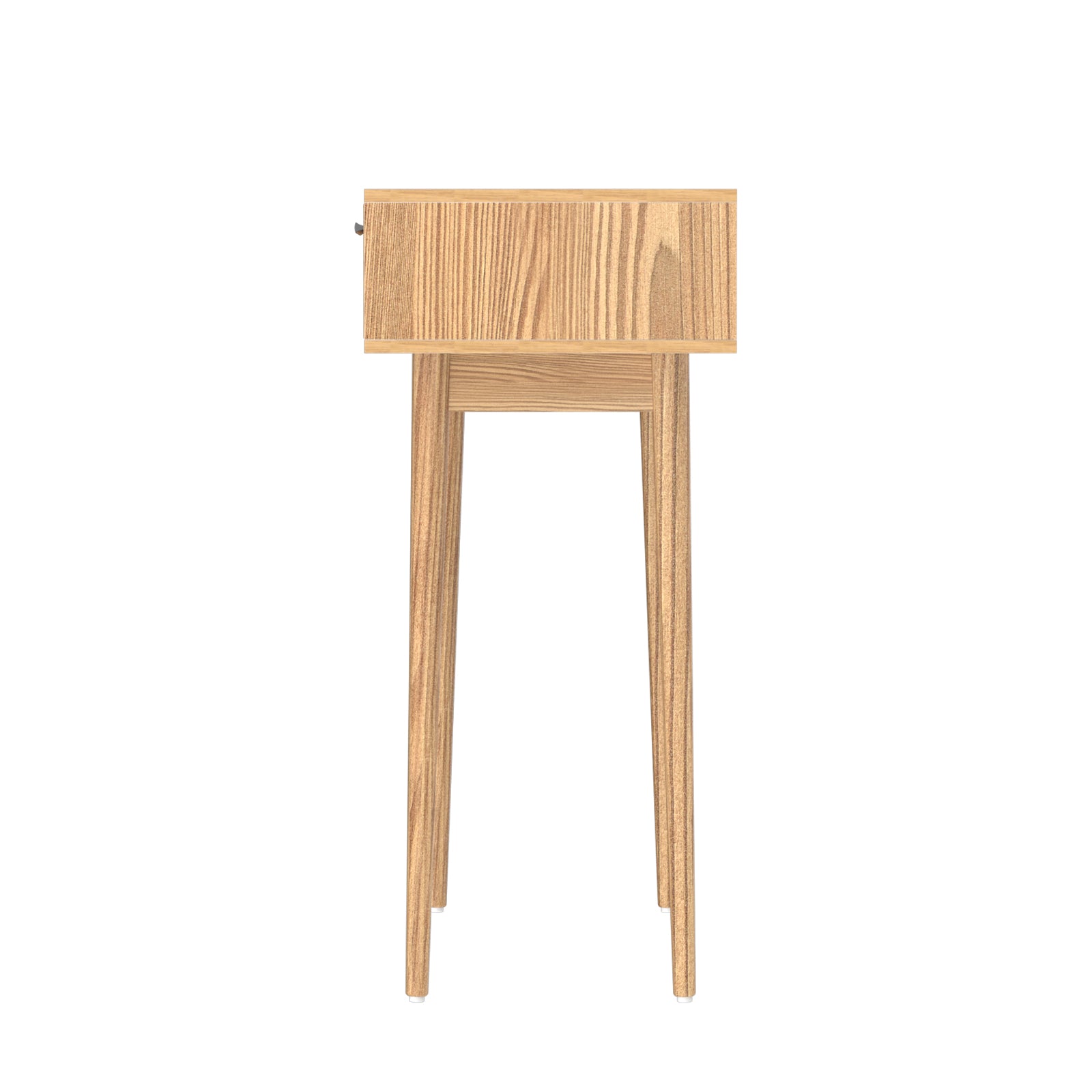 Lola Rattan Console Hallway Table Two Drawer Buffet - Homecoze