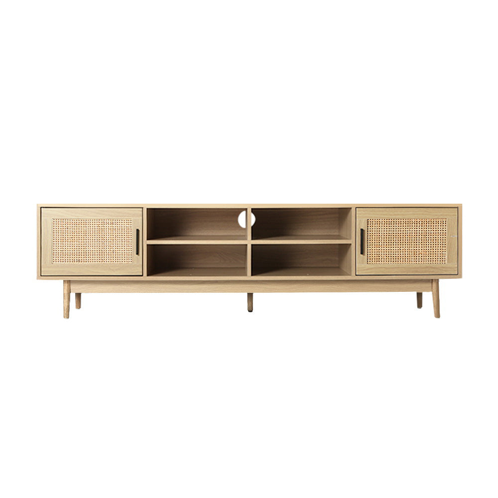 Lola Rattan Entertainment Unit - 180cm - Homecoze